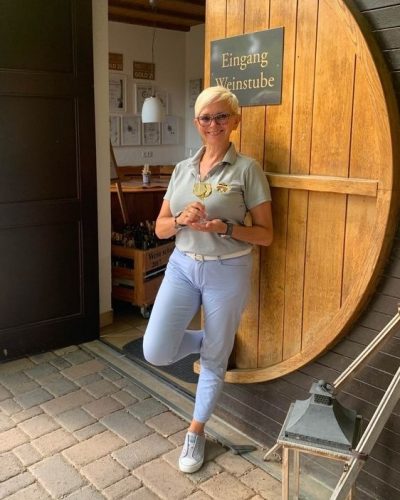 Anja Im Weingut Schnabel Wißberg Anja Im Weingut Schnabel Wißberg